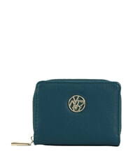 YNOT RIBBON Portafoglio Zip Around piccolo petrol - Portafogli Donna - 1
