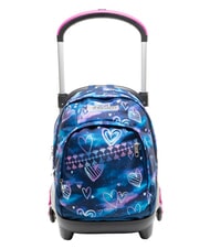 SEVEN GLOOMY HEART Zaino Trolley, sganciabile - Zaini con carrello