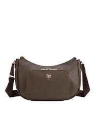 YNOT LUX Borsa hobo a tracolla con tasca choco - Borse Donna - 1