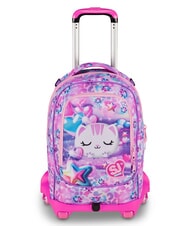 SJGANG GLOWCAT Zaino con carrello, sganciabile - Zaini con carrello