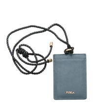 FURLA  LINDA Porta Badge in pelle ardesia - Portafogli Donna - 1