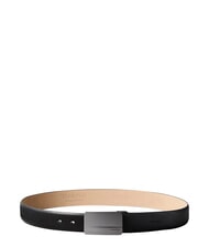 CALVIN KLEIN METAL LOGO Cintura in pelle - Cinture