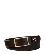 CALVIN KLEIN CLASSIC BUCKLE Cintura in pelle - Cinture