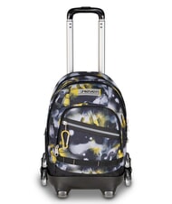 SEVEN GOLDEN PAINT Zaino Trolley a ruote triple - Zaini con carrello