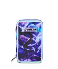 SEVEN LOVEPASS Astuccio con Kit Scolastico magic violet - Astucci e Accessori - 1
