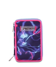 SEVEN ELECTRICVIBE GIRL Astuccio con Kit Scolastico - Astucci e Accessori