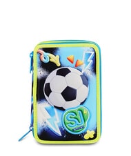 SJGANG GLOWGAME Astuccio con Kit Scolastico fluo yellow - Astucci e Accessori - 1