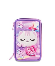 SJGANG GLOWCAT Astuccio con Kit Scolastico soft lillac - Astucci e Accessori - 1