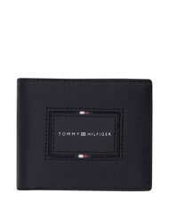 TOMMY HILFIGER TH FOUNDATION Portacarte di credito in pelle - Portafogli Uomo