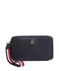 TOMMY HILFIGER TH LOGOTAPE Portafoglio zip around - Portafogli Donna
