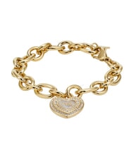 GUESS AMAMI Bracciale in acciaio lucido yellow gold/white - Bracciali Donna - 1