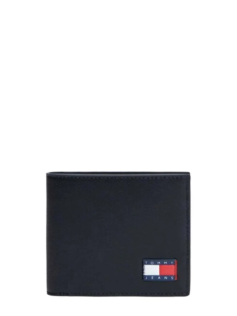 TOMMY HILFIGER TJM HERITAGE Portafoglio con portacarte black - Portafogli Uomo