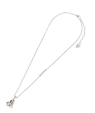 GUESS FLUID HEARTS Collana in acciaio SILVER - Collane - 1