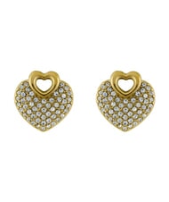 GUESS CRAZY IN LOVE Orecchini in acciaio yellow gold - Orecchini - 1
