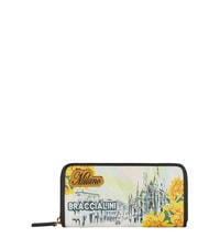 BRACCIALINI CARTOLINE Portafoglio large, zip around multi - Portafogli Donna - 1