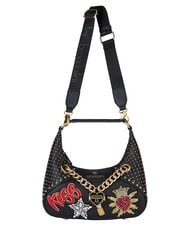 BRACCIALINI ROCK M Borsa a spalla, con tracolla nero - Borse Donna - 1
