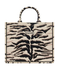 BRACCIALINI WINTER XL Borsa a mano, manico doppio tiger - Borse Donna - 1