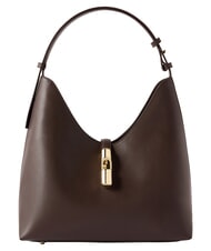 FURLA GOCCIA Borsa in pelle a spalla cioccolato - Borse Donna - 1