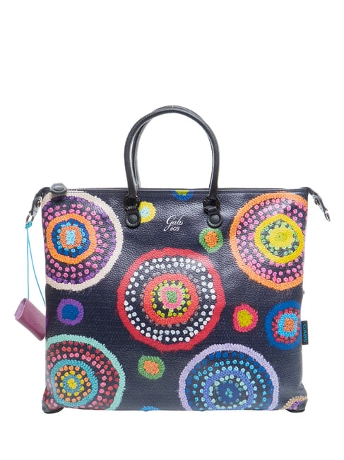 GABS G3 PLUS LARGE MULTICOLOR Borsa piattina shopping trasformabile multicolor - Borse Donna