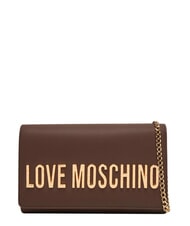 LOVE MOSCHINO SMART DAILY Borsa mini a tracolla cioccolato2 - Borse Donna - 1