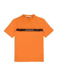 TRUSSARDI DIGITAL LEVRIERO T-shirt a manica corta, in cotone - T-shirt Uomo