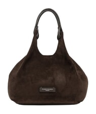 GIANNI CHIARINI DUA Borsa a spalla con tracolla, in pelle moka - Borse Donna - 1