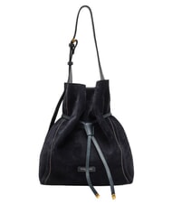 GIANNI CHIARINI SIENNA Borsa a secchiello in pelle, a spalla notturno - Borse Donna - 1
