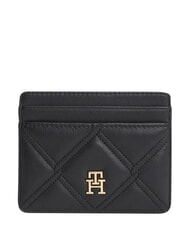 TOMMY HILFIGER TH FEMININE Portacard piatto black - Portafogli Donna - 1