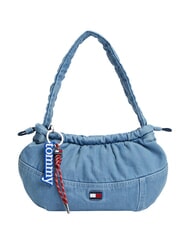 TOMMY HILFIGER TJW ICON Borsa a spalla in cotone denim - Borse Donna - 1