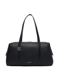 CALVIN KLEIN EMBLEM HW Borsa a spalla na black - Borse Donna - 1