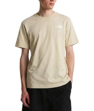 THE NORTH FACE EVOLUTION T-shirt a manica corta, 100% cotone desert stone - T-shirt Uomo - 1