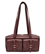 COCCINELLE MAVERY POCKET Bauletto a spalla, in pelle berry - Borse Donna - 1