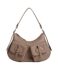COCCINELLE MAVERY POCKET Borsa a spalla, in pelle warm taupe - Borse Donna - 1