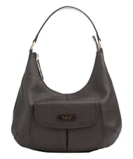 THE BRIDGE MARTINA Borsa a spalla, in pelle moka with gold - Borse Donna - 1