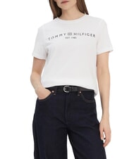 TOMMY HILFIGER TH 1985 T-Shirt in cotone - T-shirt e Top Donna