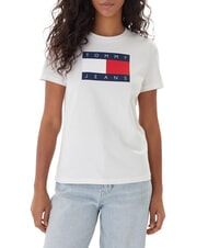TOMMY HILFIGER TJ Maglietta in cotone rigenerato - T-shirt e Top Donna