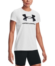 UNDER ARMOUR LOGO T-shirt a manica corta white - T-shirt e Top Donna - 1