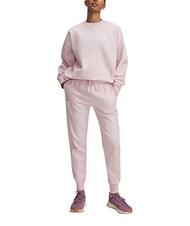 UNDER ARMOUR RIVAL FLEECE Pantaloni da jogging prime pink light heather - Pantaloni Donna - 1