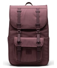 HERSCHEL LITTLE AMERICA MID Zaino porta PC 15,6" huckleberry diamond - Zaini Scuola & Tempo Libero - 1