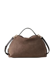 BORBONESE SEXY Borsa a mano, con tracolla cenere/ebano - Borse Donna - 1