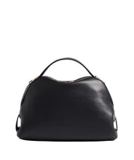 BORBONESE SEXY Borsa a mano con tracolla, in pelle Nero - Borse Donna - 1