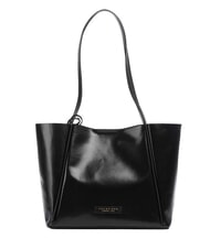 THE BRIDGE MAGDA Borsa a spalla, in pelle Nero Oro - Borse Donna - 1