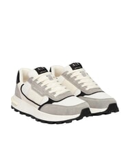 ARMANI EXCHANGE DUSSELDORF Sneakers off white + gray - Scarpe Uomo - 1