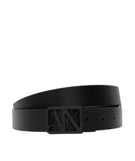 ARMANI EXCHANGE A|X Cintura reversibile black/navy - Cinture - 1