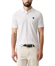 GUESS BASIC Polo in cotone purwhite - Polo Uomo - 1