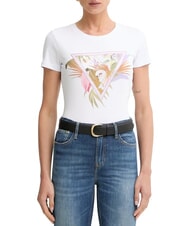 GUESS PALM TRIANGLE T-Shirt in cotone - T-shirt e Top Donna