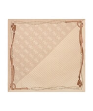 GUESS LINDSEY PRINTED Sciarpa con motivo geometrico LATTE LOGO - Sciarpe - 1