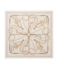 GUESS PRINTED Sciarpa con motivo a catena OFFWHITE - Sciarpe - 1