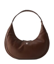 GUESS PETRA Borsa large a spalla chocolate - Borse Donna - 1