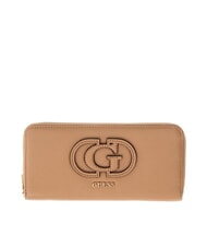 GUESS ISOLA Portafoglio Zip Around BEIGE - Portafogli Donna - 1